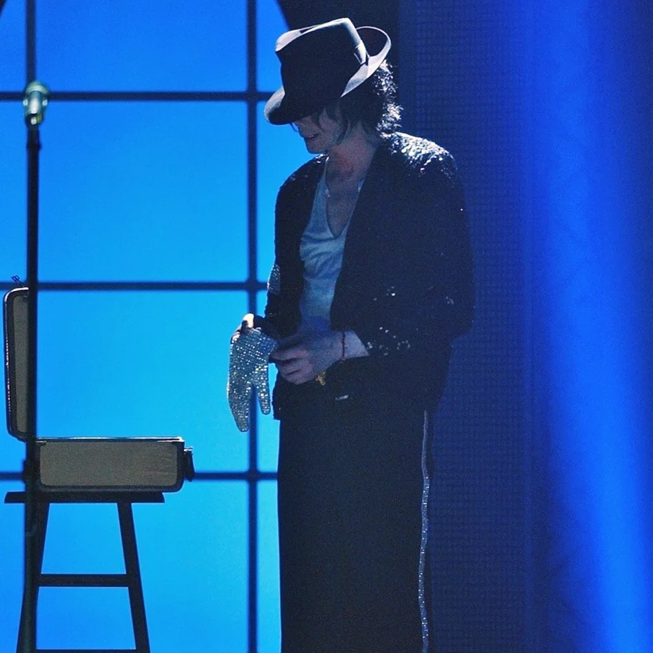 Rare Classic Cosplay Mj Michael Jackson 