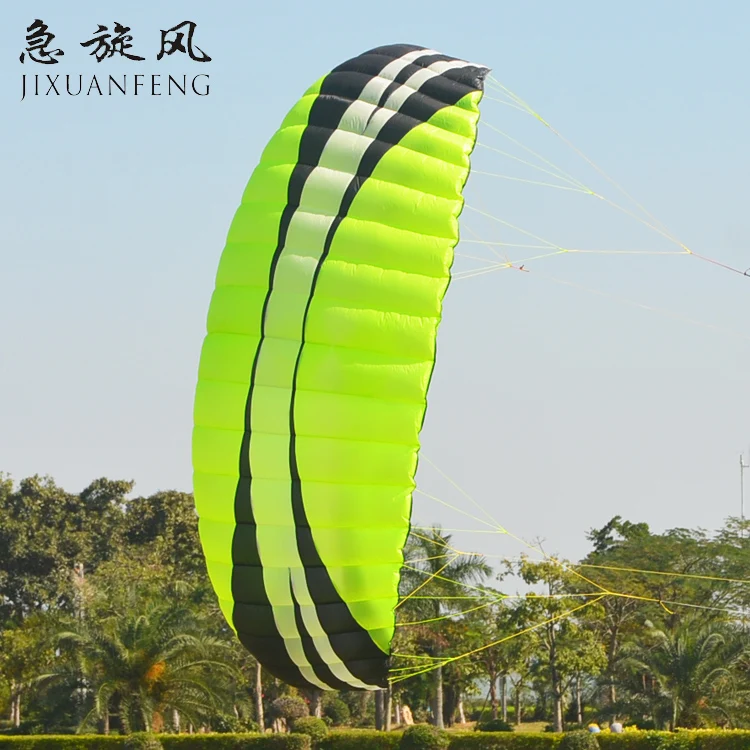 9.0sqm power kites snow kite train kite foil kite + 4 line bar with 4x25m 500lbs line +leashin