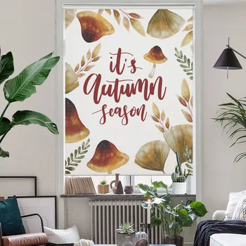 

MOMO Roller Shades Blinds Blackout Water-Proof Window Curtains Roller Blinds Thermal Insulated Fabric Custom Size 13