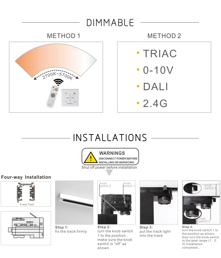 2X40W-01LED track light (7)