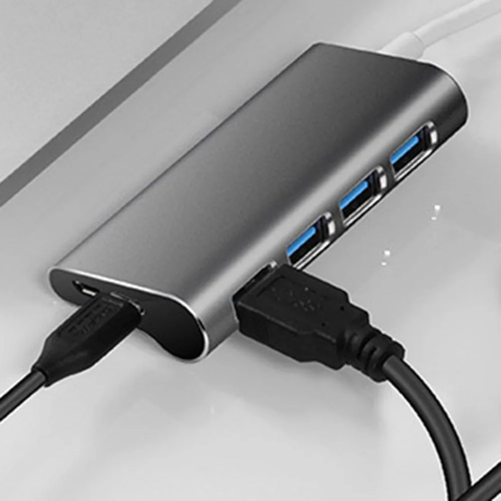 CZH T294 4 в 1 USB 3 0 делитель док станция порта концентратор адаптер высокой четкости