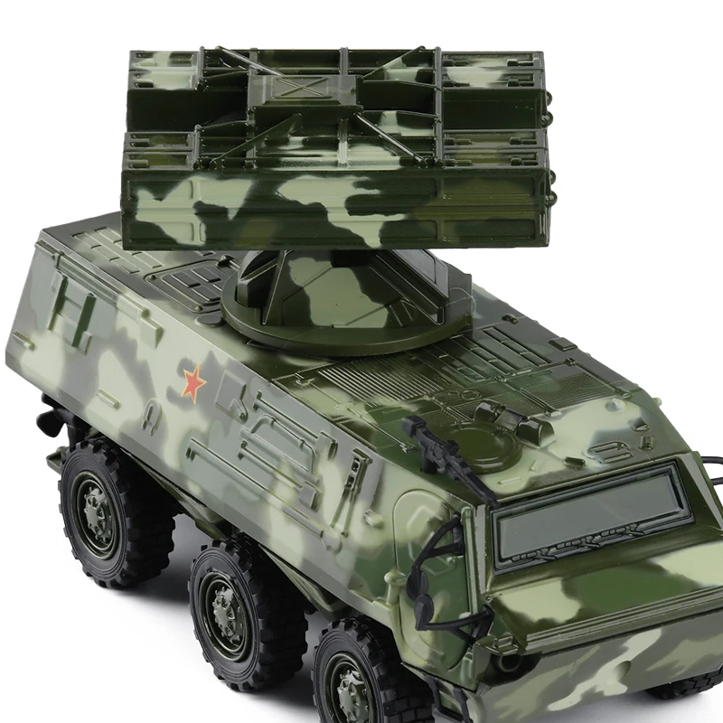 1/43 военная колесница шесть патронов штурмовых транспортных средств анти самолет