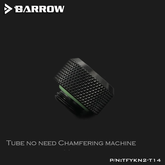 TFYKN2 T14 обновления Barrow белый черный серебро ручной уплотняющие фитинги для 10x14 мм