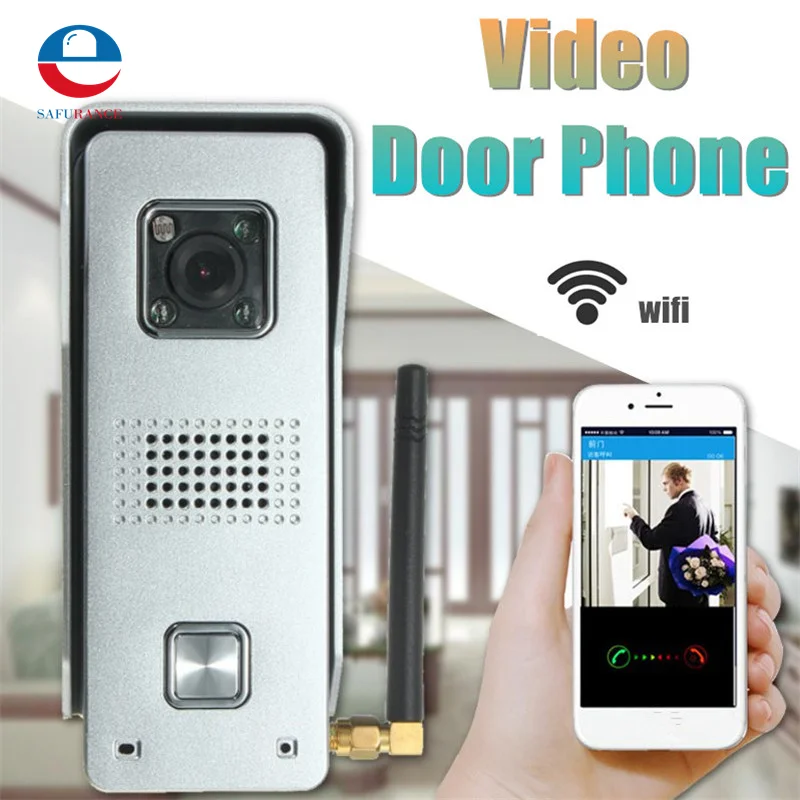 

WiFi Video Door Phone 2.4G Metal Doorbell Support Wireless Unlock Night Viewing&Water&Humidity Proof