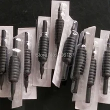 30 шт 19 мм 3RT 3/" Pro татуировки одноразовые трубки ручки стерильные резиновые татуировки трубки ручки