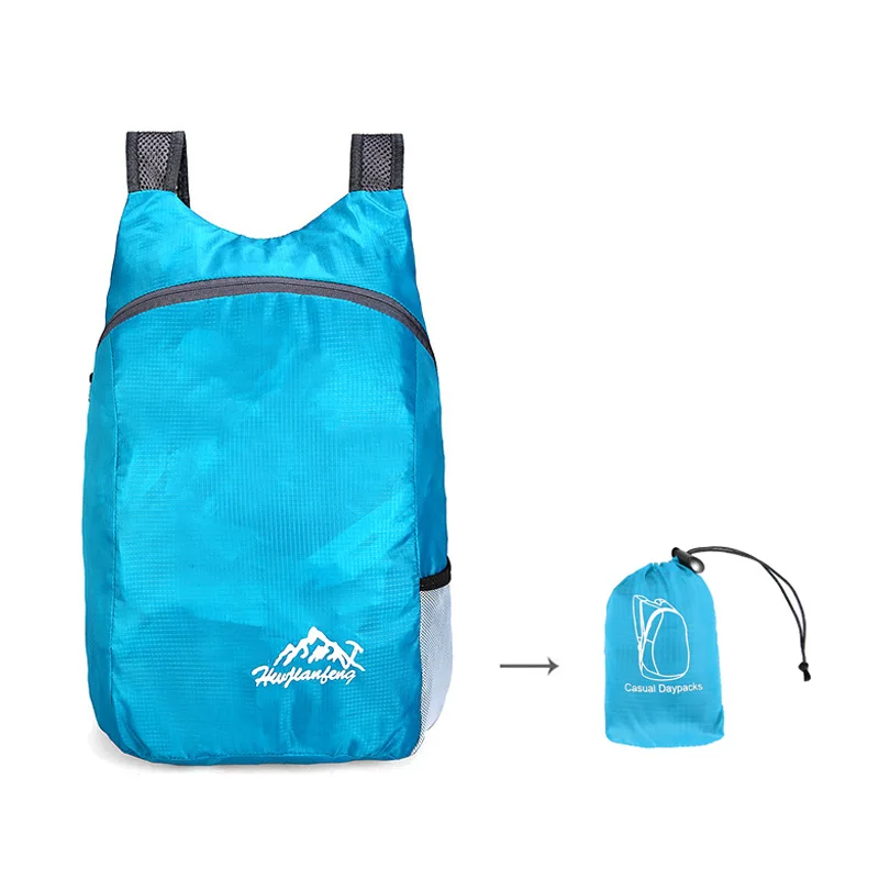 

Ultralight Foldable Climbing Backpack 20L Water Resistant Cycling Backpack Folding Camping Hiking Bag Outdoor Travel Daypack