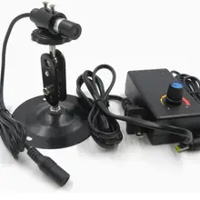 100 мВт точечный лазер 650нм 5 в отрегулированный модуль лазерной головки 12x50 мм и держатель и адаптер