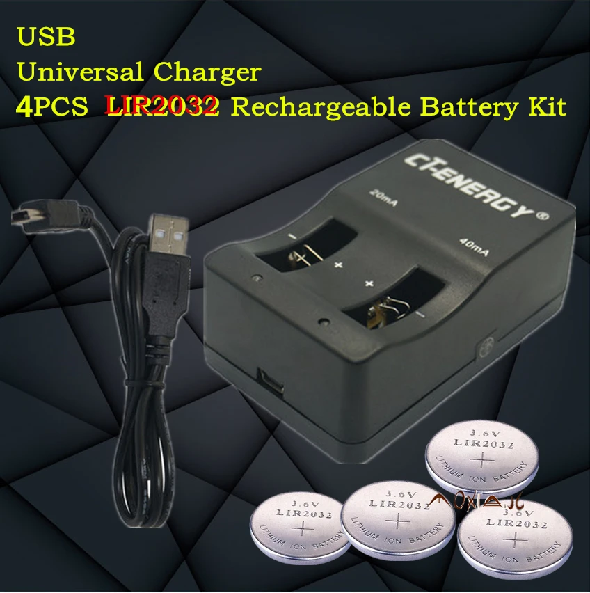 High quality NEW universal USB interface charger 1PCS + 4PCS