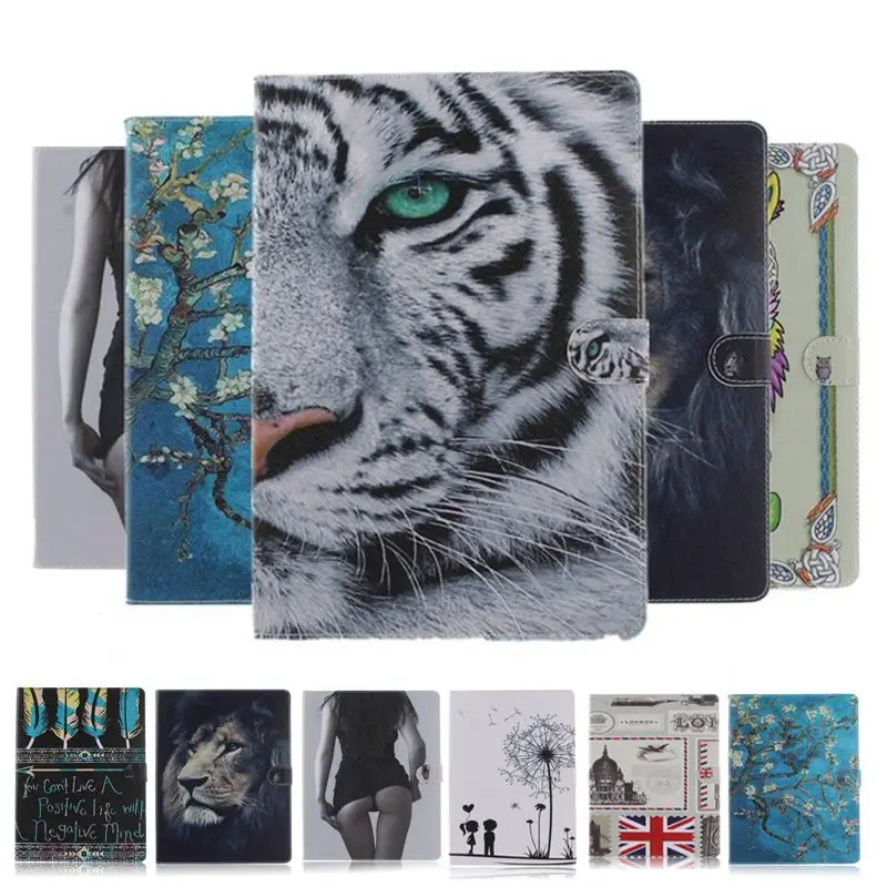 

New Case For Huawei MediaPad T3 10 Tablet Stand Slim Cover For T3 9.6 inch Honor Play Pad 2 AGS-L09 AGS-L03 W09 case+film+pen