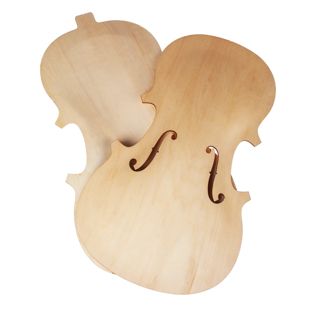 NAOMI скрипка Топ и спина незавершенные скрипки части 4/4 Solidwood DIY скрипки части аксессуары новые