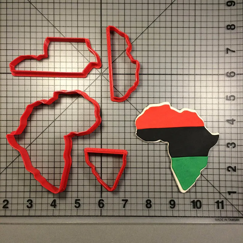 

Custom Made 3D Printed Earth Sharp Cookie Cutter Cake Decorating Tools Kwanzaa Cookie Molds Fondant Cupcake Top Cookie Cutters