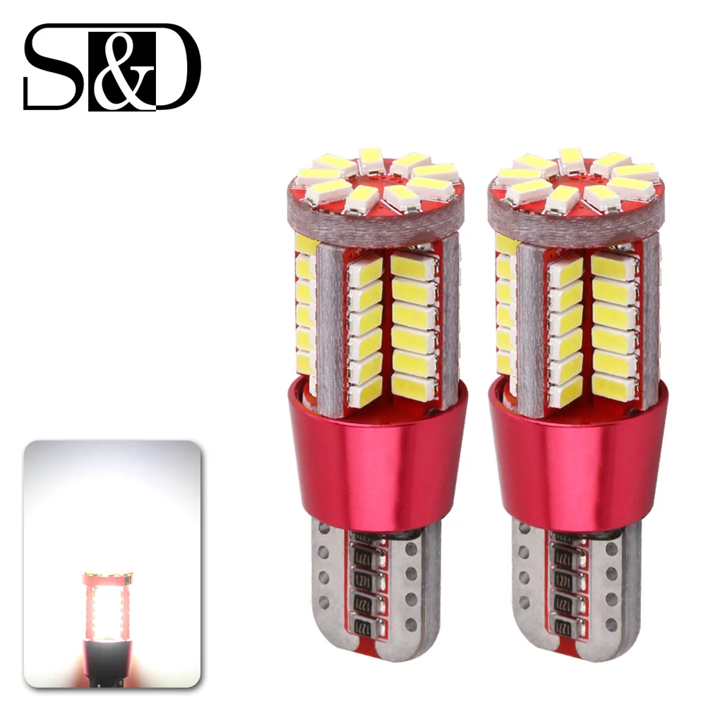 T10 W5W 194 White Canbus OBC Error Free Car Bulb LED Light Interior Map Read Door License Plate Auto lamps 4014 SMD 57 Chips 12V T10 W5W 194 White Canbus OBC Error Free Car Bulb LED Light Interior Map Read Door License Plate Auto lamps 4014 SMD 57 Chips 12V