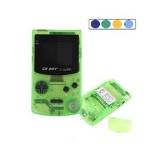GB Boy Color Colour Handheld Game Consoles Game Player with Backlit 66 Built-in Games Blue and Green Color