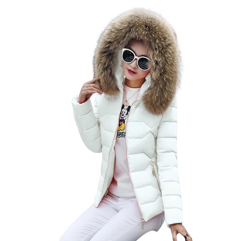 Online Get Cheap Winter White Coats -Aliexpress.com Alibaba Group Fake Fur Collar White Women Coat 2017Fashion Winter Jacket Women White Cotton Coat Female Jacket Hooded - Online Get Cheap Winter White Coats -Aliexpress.com Alibaba Group