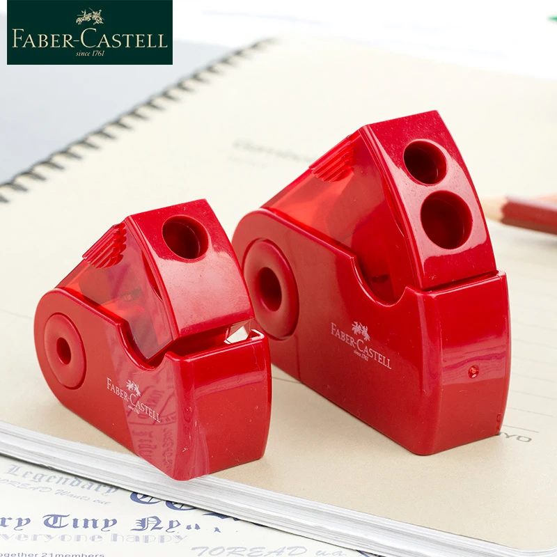 

FABER-CASTELL Single hole double hole pencil sharpener push pull double multifunctional Sharpeners Office and School stationery