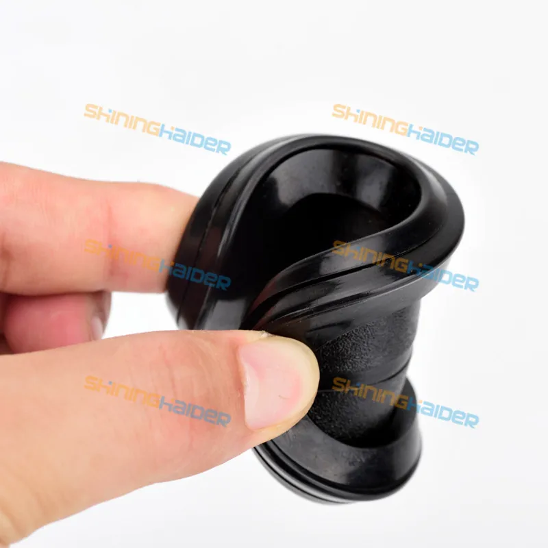 

ROHS certificated 5-30pcs black color oval rubber crate protective ring oval rubber grommets for switch box