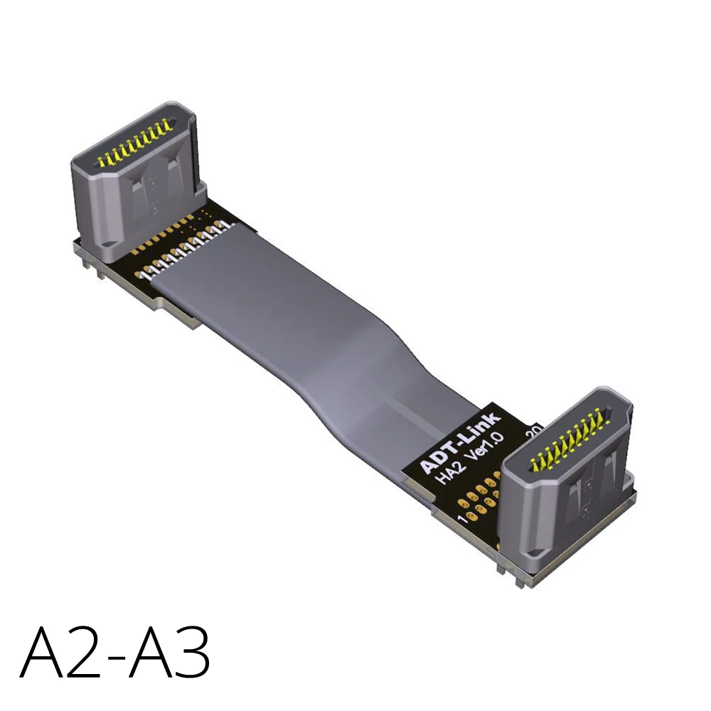 4K x 2K @ 60 Гц вверх под углом 90 градусов HDMI 2 0 в вниз кабель штырь-штырь 20pin FFC FPV