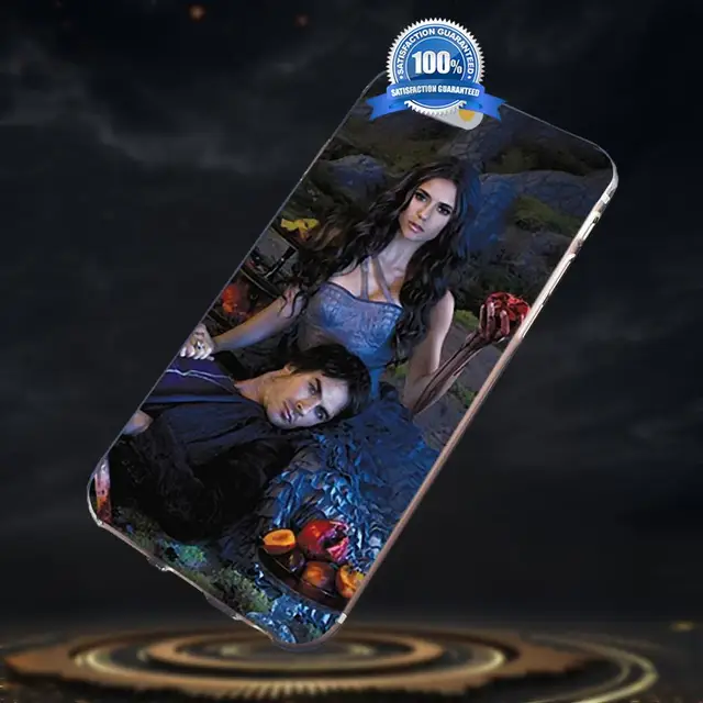 Soft Coque Damon The Vampire Diaries Printed Skin For Apple IPhone X 4 