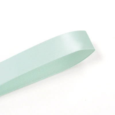 Elegant Blue Double Face Satin Ribbon - 100 Yards for Party & Wedding Decorations, Crafts, and Handmade Roses