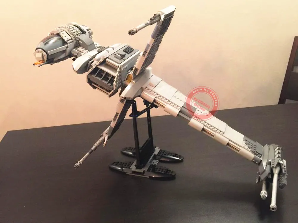

New Star fighter The B-wing Starfighter fit legoings Star Wars figures Building Blocks Bricks diy Toys 10227 kid gift set