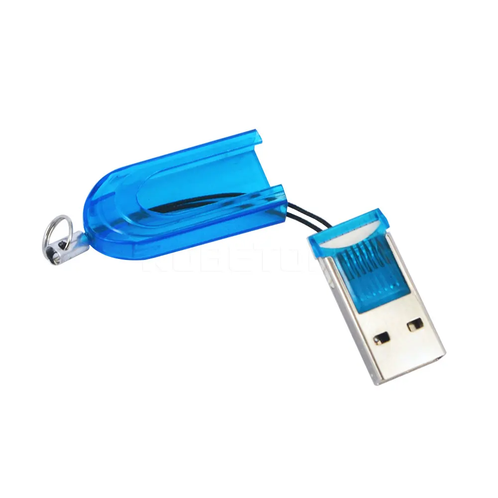 Kebidu 10 шт./партия USB 2,0 Mini MicroSD T-Flash TF кард-ридер, Micro SD tf кард-ридер лучший