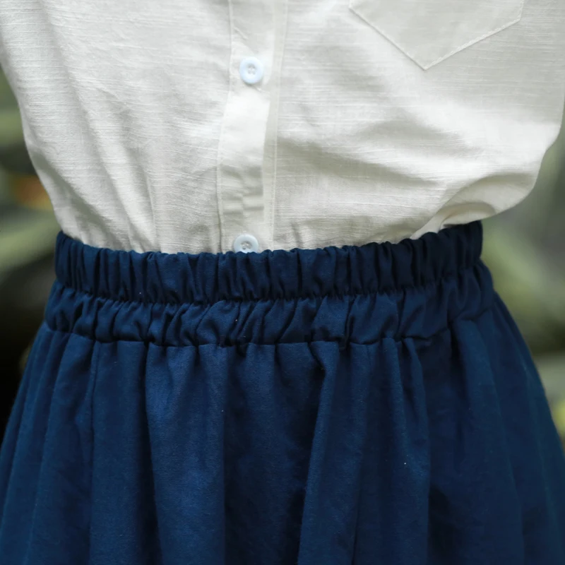 Mori Girl летняя Женская Ретро длинная юбка Японский Корейский колледж Стиль линия Высокая талия черные юбки Винтаж Плюс Размер юбка