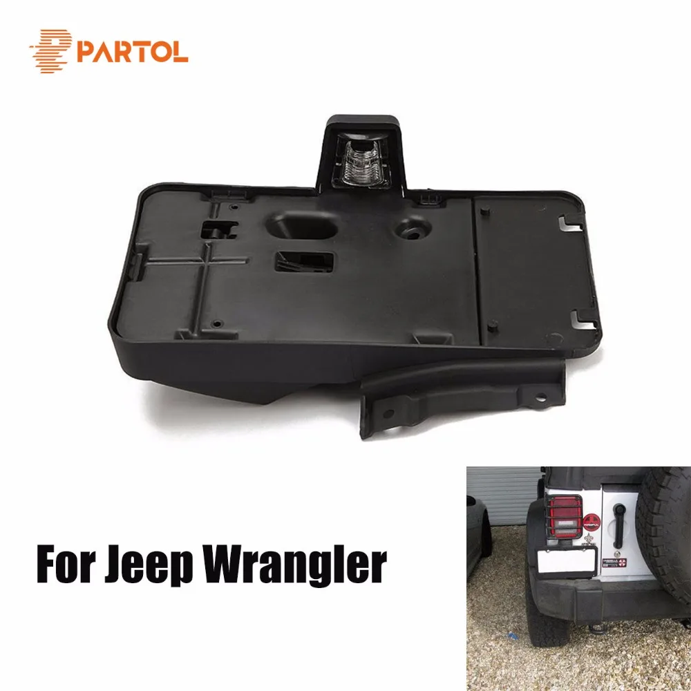 Partol America Canada Car Rear License Plate Mounting Holder Bracket W