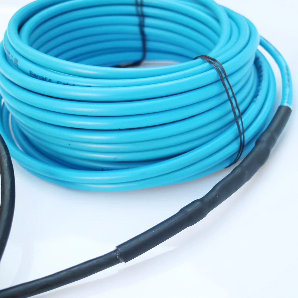 Cable de calefacción eléctrico de 850 W 45 M de un solo núcleo para el sistema de protección de calefacción de habitación infantil, Wholesale-HC850S Cable de calefacción eléctrico de 850 W 45 M de un solo núcleo para el sistema de protección de calefacción de habitación infantil, Wholesale-HC850S