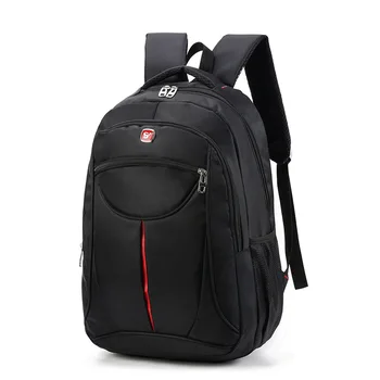 

SWISS 17 inch usb Men's black Laptop Backpack Anti-theft Multifunctional Backpack Quality Big Travel Backpack Waterproof