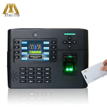 

High Quality iClock990 Biometric Fingerprint Access Control With RFID Card For Door System Smart Time Attendance