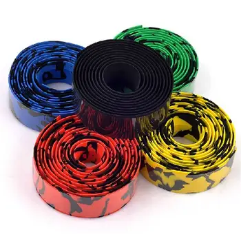 

2018 100% Brand New 1 Pair New Cycling Road Bike Bicycle shockproof Cork Handlebar Wrap Tape Handle Belt + 2 Bar Plugs