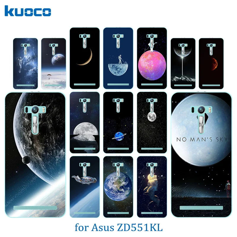 

5.5 inch For Asus Zenfone Selfie ZD551KL Phone Cases Space World Pattern Soft Silicone Cover For Zenfone ZD 551KL ZD550KL Funda