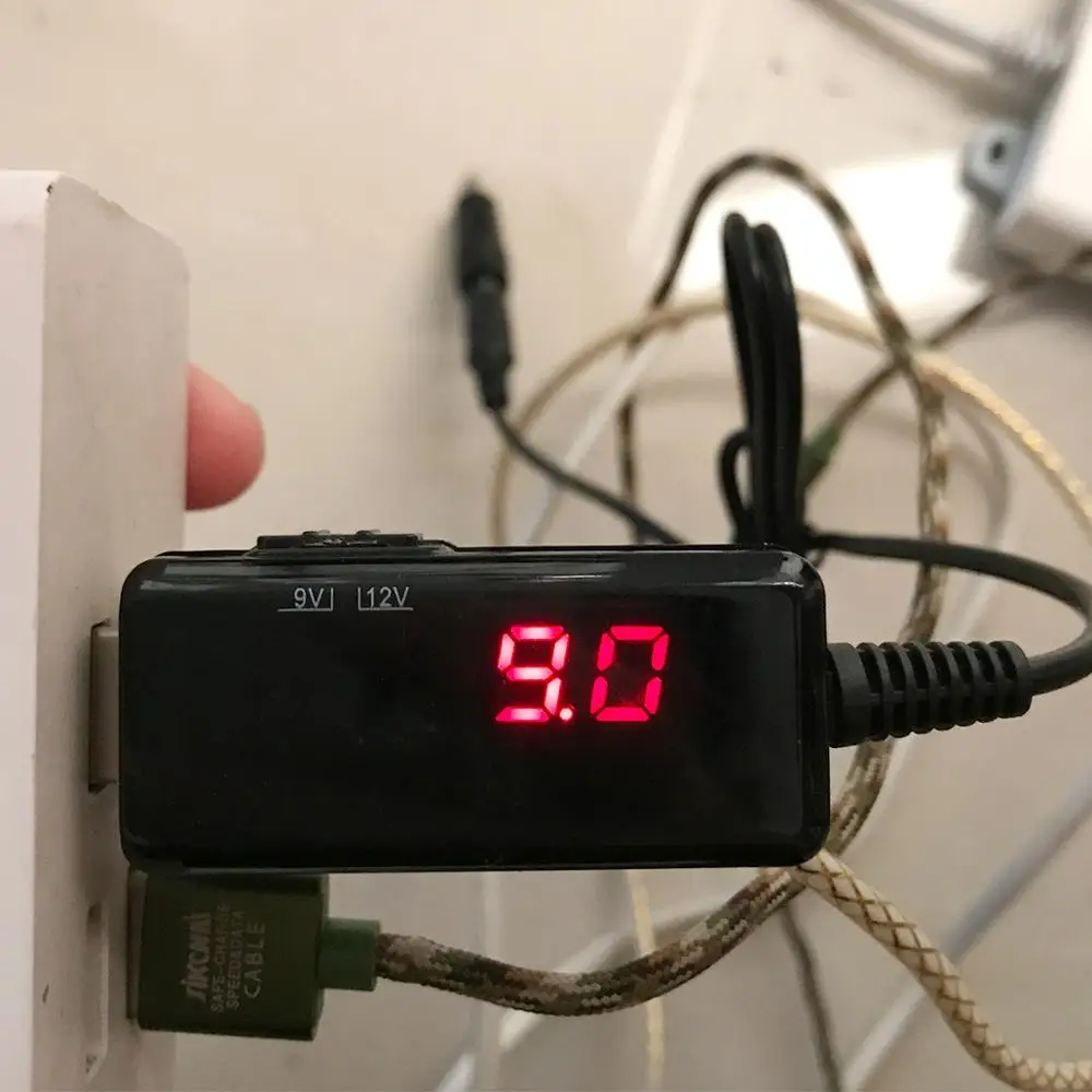 Новый USB бустер кабель 5 В повышающий преобразователь напряжения до 9 в 12