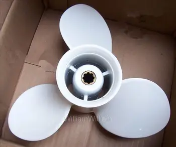 

Propeller for Hyfong Hidea parsun outboard motor 2 stroke 9.9-15 HP 4 stroke 15-20HP 9 inches reinforced 9 1/4 * 9 - J