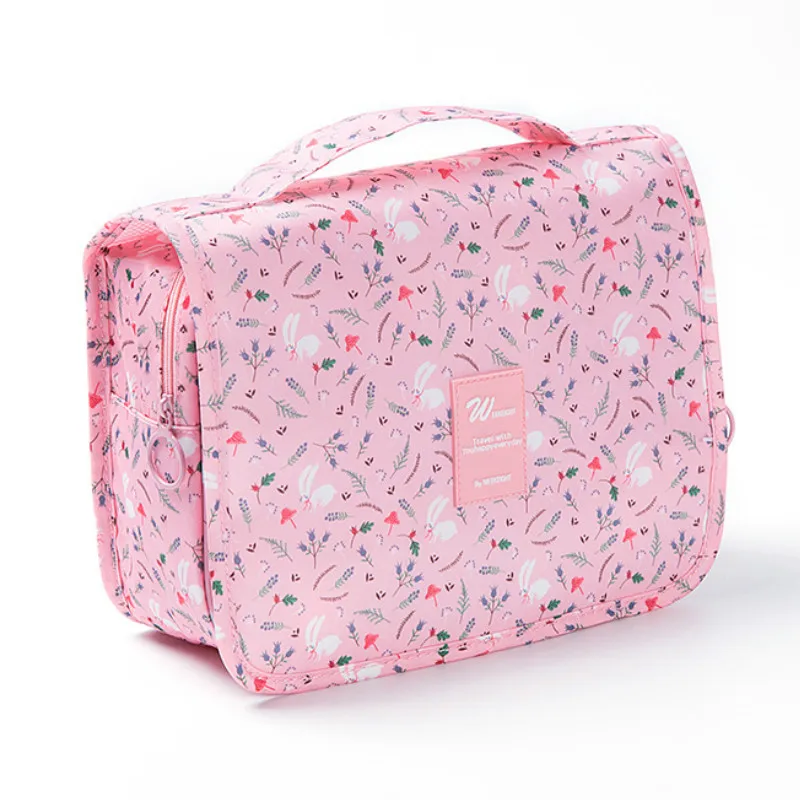 

Woman Twill Hanging Travel Wash Cosmetic Bag Handbag Lady Large Capacity Waterproof Storage Outdoor Sport Hiking Swimming Bags