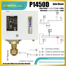 1~45bar auto reset pressure controls installed in R410 HAVCR products and equipments, such as precision air conditioners