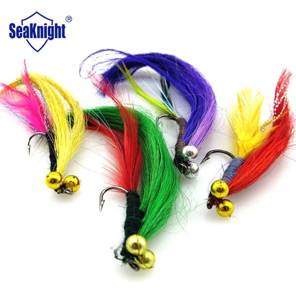Buy SeaKnight 20p Wool Dry Fly Fishing Bait Long Tail