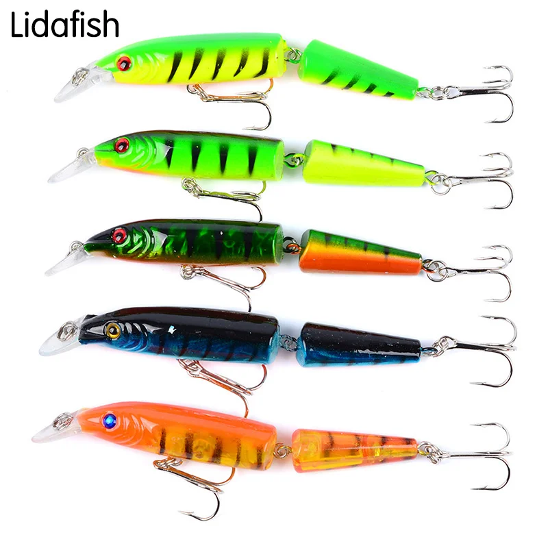 2 fishing hooks artificial bait 9.6g five colors Lure Fishing bait lake