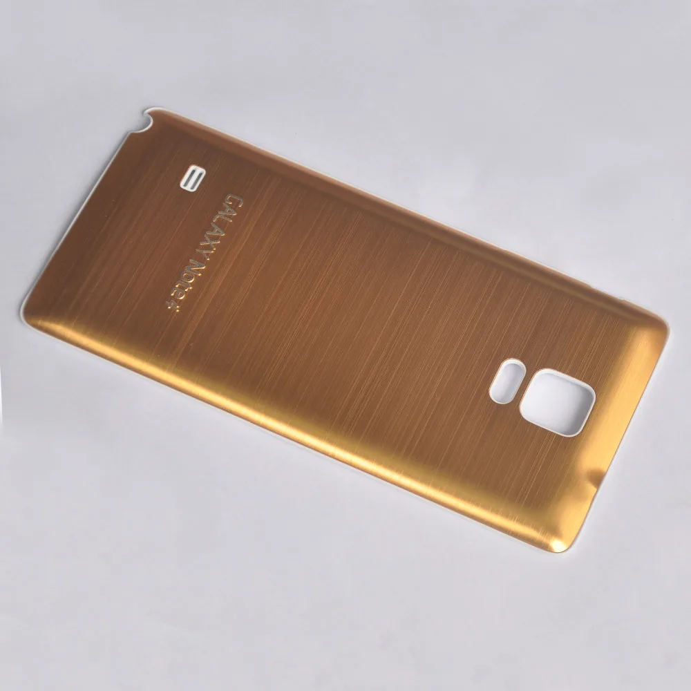 

For Samsung Galaxy Note 4 N910 N9100 N910F N910C N910G N910A/H Metallic Back Battery Cover Case Gold Replace !! Free shipping !!