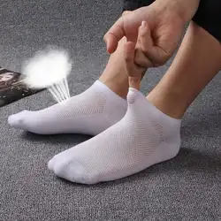 5 пар новое поступление Для мужчин носки Повседневное Летний стиль дышащая брендовая дышащие носки Мужская одежда носки Для мужчин модные