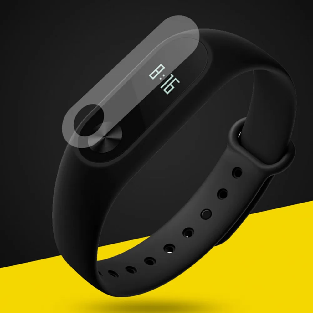 10 шт./партия, закаленная пленка для Xiaomi mi Band 2, Защитная пленка для экрана mi Band2 HD, ультратонкая Защитная пленка с защитой от царапин