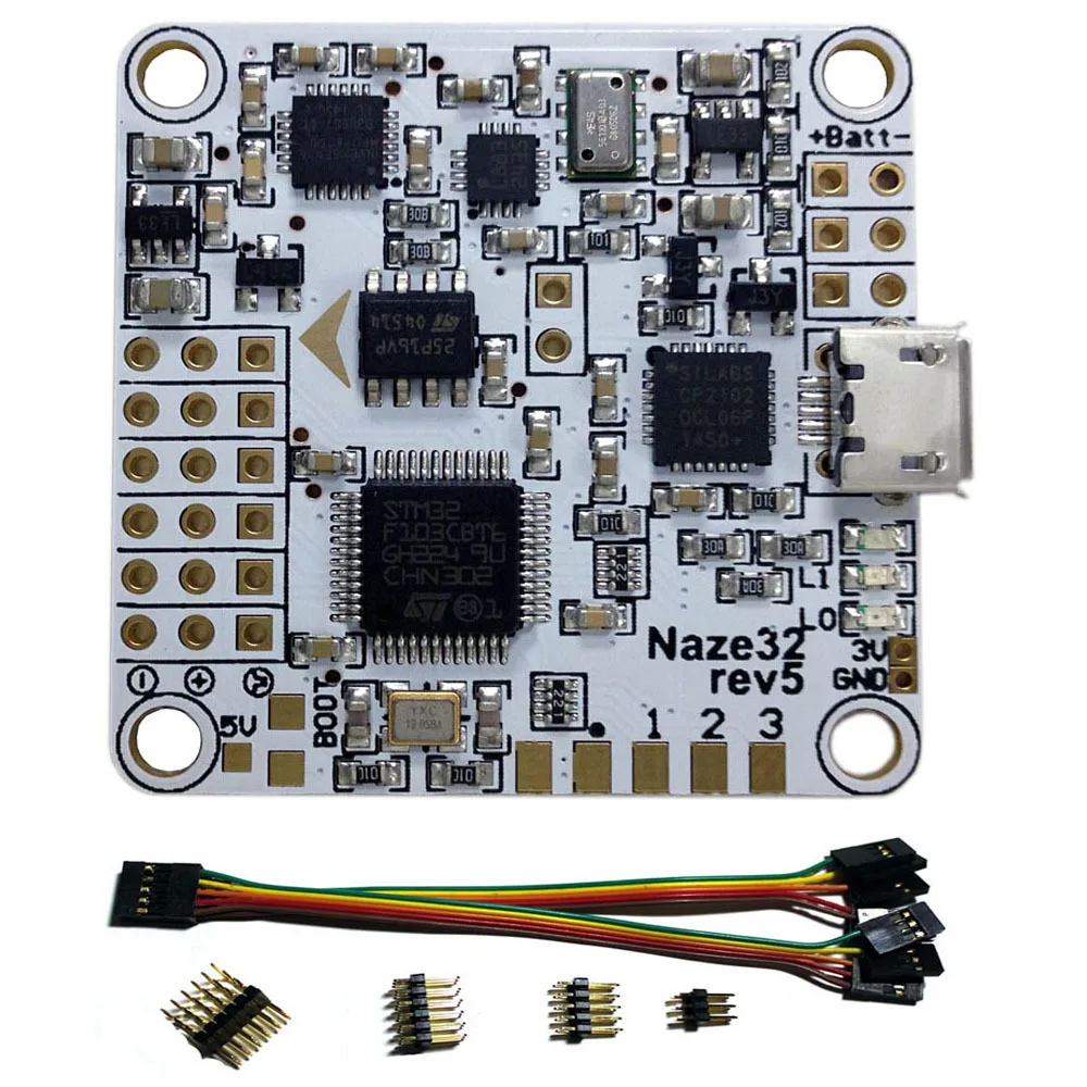 Original Afro Flight NAZE 32 REV5 6 DOF 10DOF Full Version FunFly Flight Controller