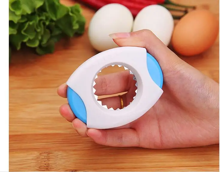 ORGANBOO 1 шт. кухонные инструменты для приготовления яиц диаметр резака 4 мм яйца случайный цвет