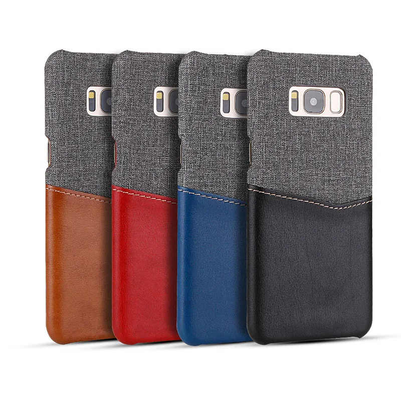 Toraise For Samsung Galaxy S8 Plus Case Luxury Grade Leather Soft Fabric Card Slot Shockproof Cover | Мобильные телефоны и
