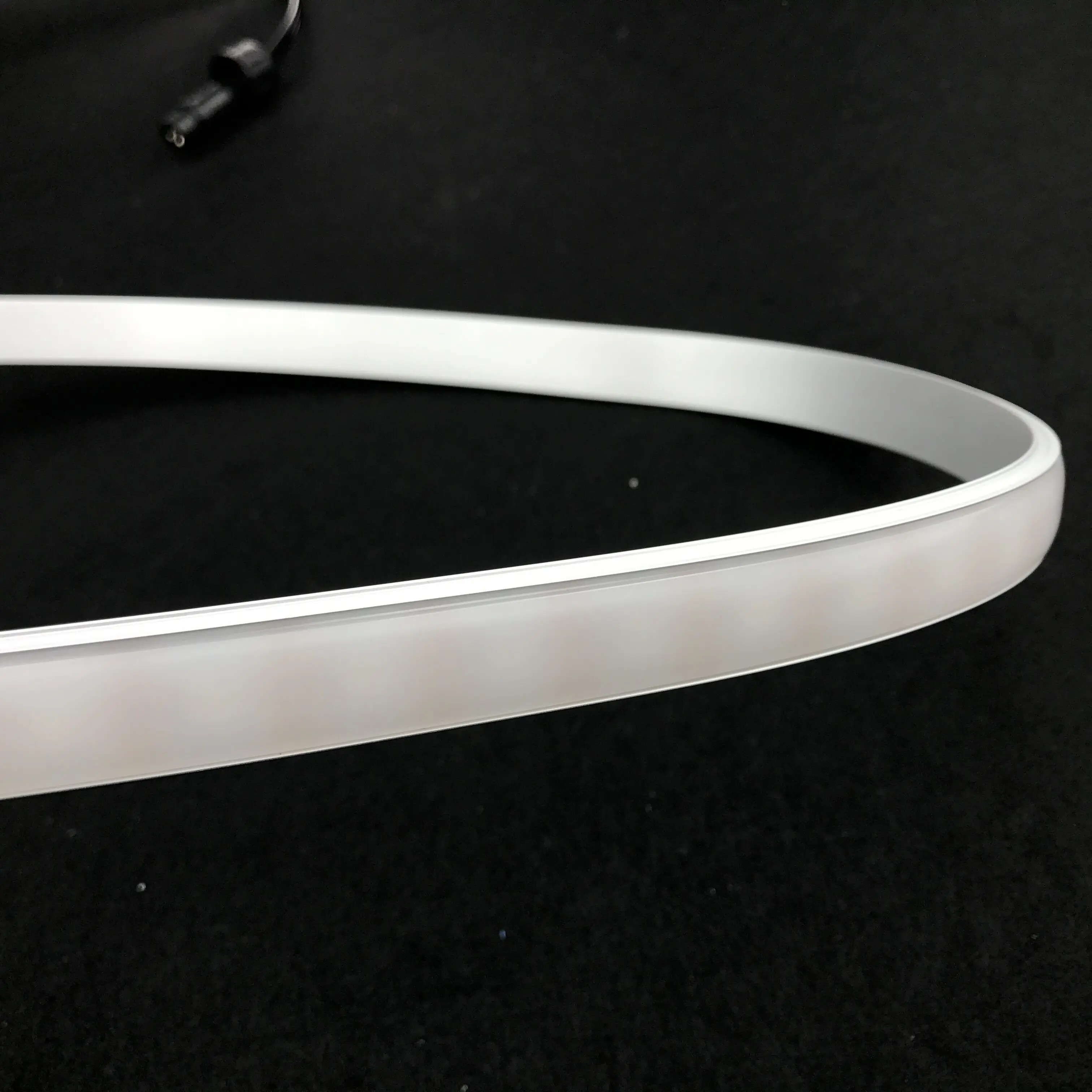 QSG-6060; светодиодный алюминиевый профиль (анодированный серебряного цвета цвет) с крышкой ПК; для flexibe или жесткий светодиодный полоски