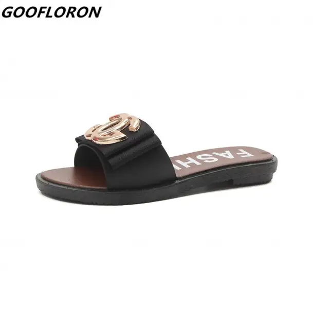 Women Slides Flip Flops Sandals Fashion 2018 Brand Female Indoor Home Slippers Casual Summer Comfortable Woman Flats Beach Shoes