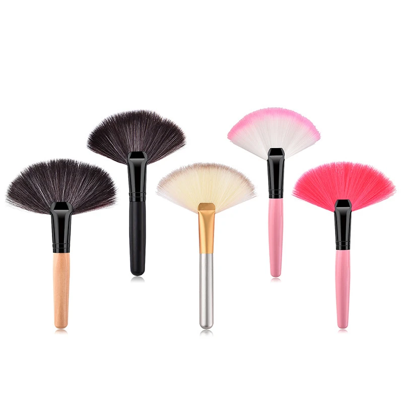 New Single Makeup Brush Blending/Contour/Cheek Blusher Powder Sector