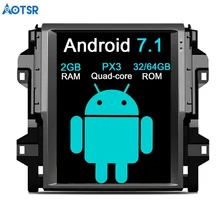 Aotsr Android 7,1 Tesla стиль автомобиля нет dvd-плеер gps навигация для Toyota Fortuner+ блок Satnav мультимедийная лента рекордер