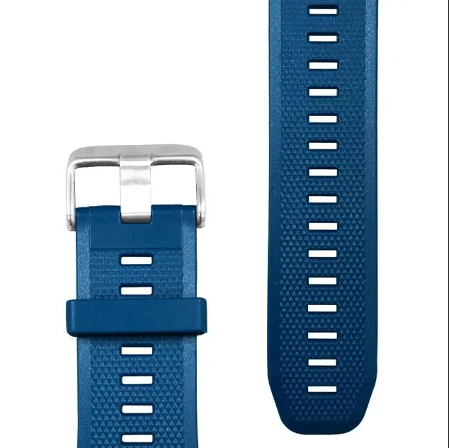 Zeblaze VIBE 3 ремешок для часов светящийся фитнес-трекер умные часы браслет счетчик шагов время ожидания 990 дней 610 мАч - Цвет: Blue