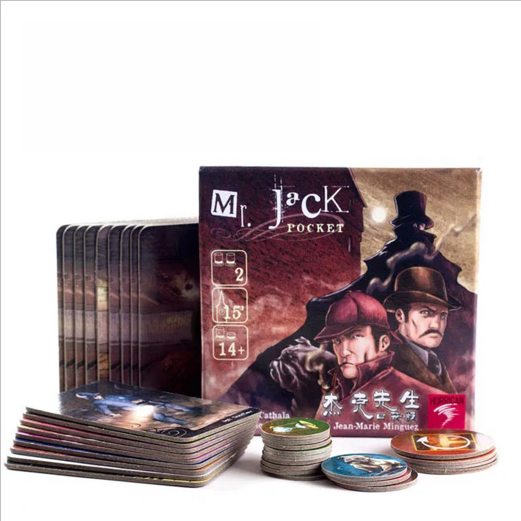 

Mr Jack Pocket Version Board Game Cards Game Send English Instructions Easy Carry And Easy Play